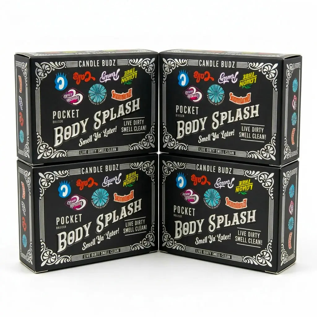 4 PACK Body Splash Boxes purrescents