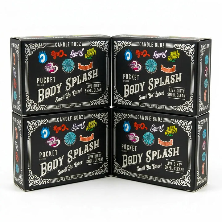 4 PACK Body Splash Boxes purrescents