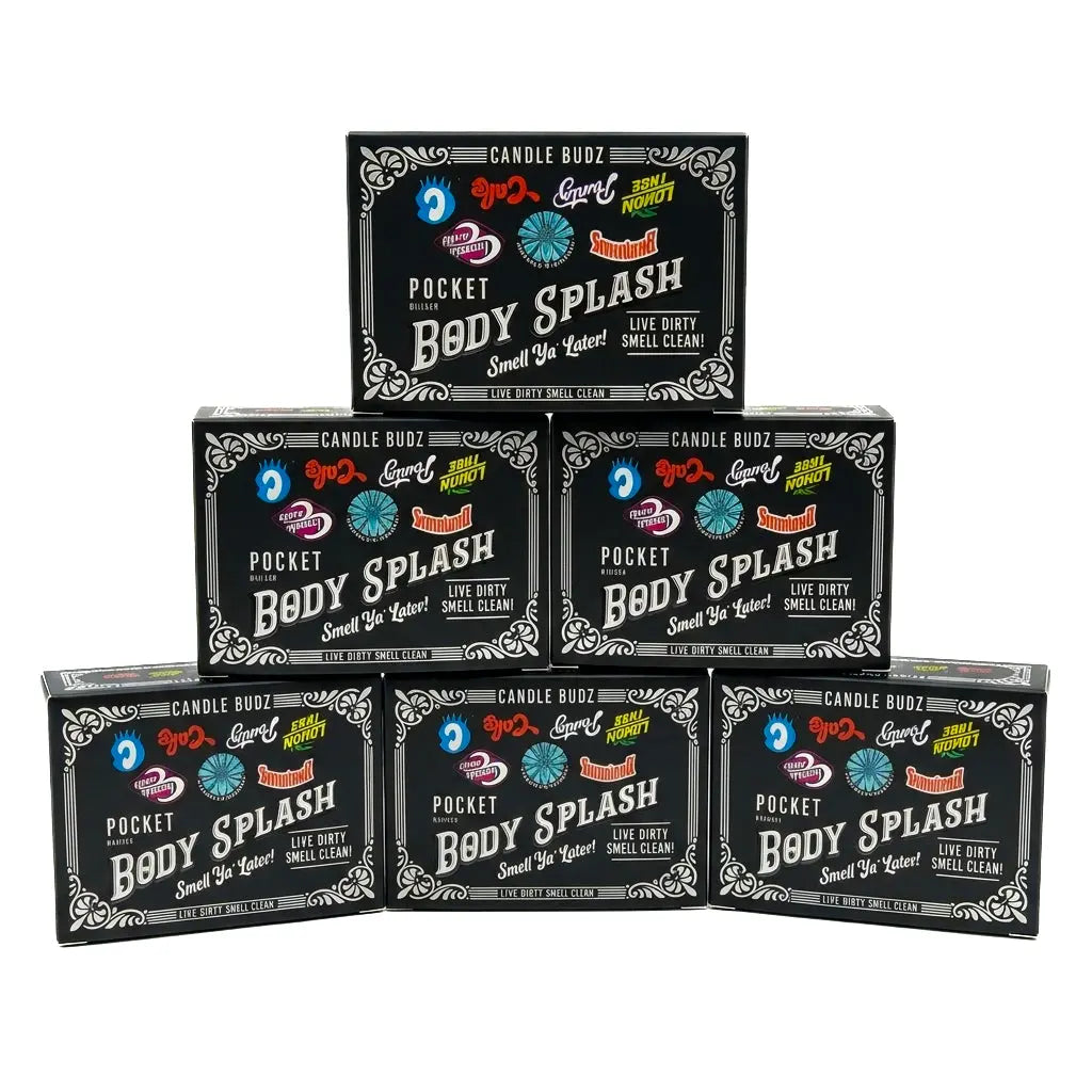 6 PACK Body Splash Boxes purrescents